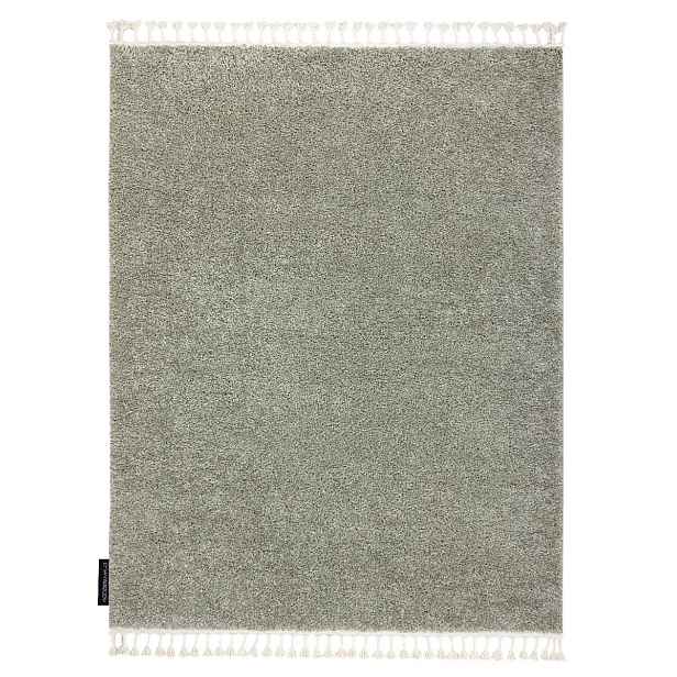 Kusový koberec Berber 9000 green, 80x150, zelená, obývací pokoj, Dywany Łuszczów