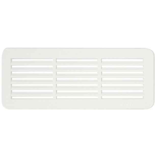 Mřížka větrací dveřní HACO VM 150×60 mm bílá