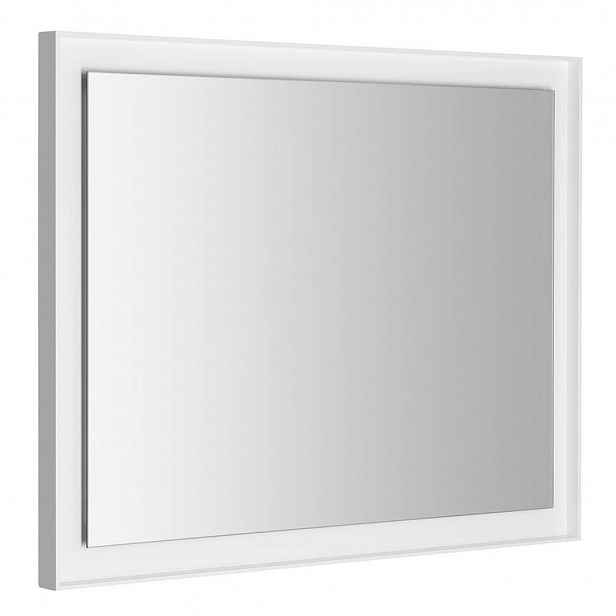 Sapho Flut - Zrcadlo Flut s LED osvětlením 90x70 cm, bílá FT090