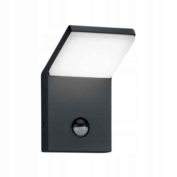Venkovní nástěnné svítidlo Pearl led 9W senzor pohybu 3000k ip54 antracit Trio
