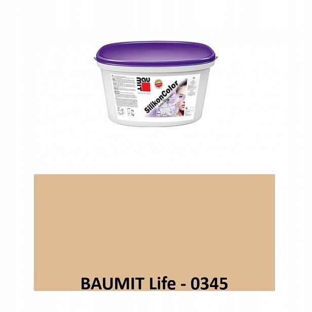 Barva Silikonová Fasádní Barva Baumit Silikoncolor Barva 0345 5L