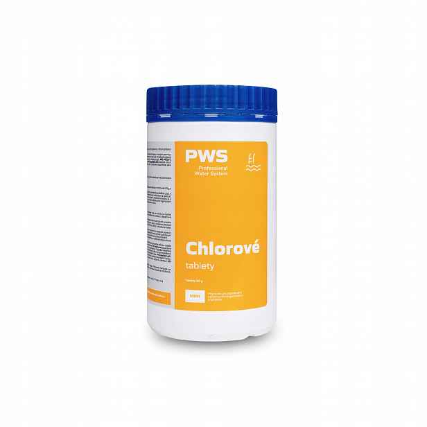 Pws Chlorové tablety pomalurozpustné 20g 2kg bazénová chemie