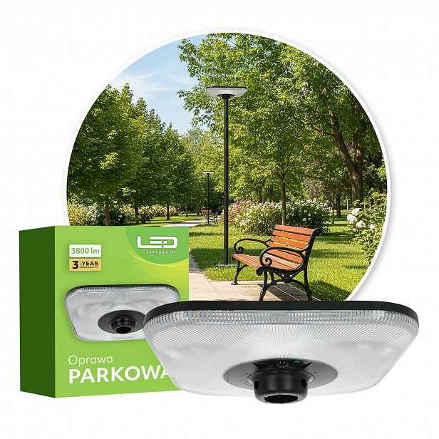 Solární Lampa Zahradní pouliční lampa Ufo Snímač pohybu 25W 3CCT IP54 Lls