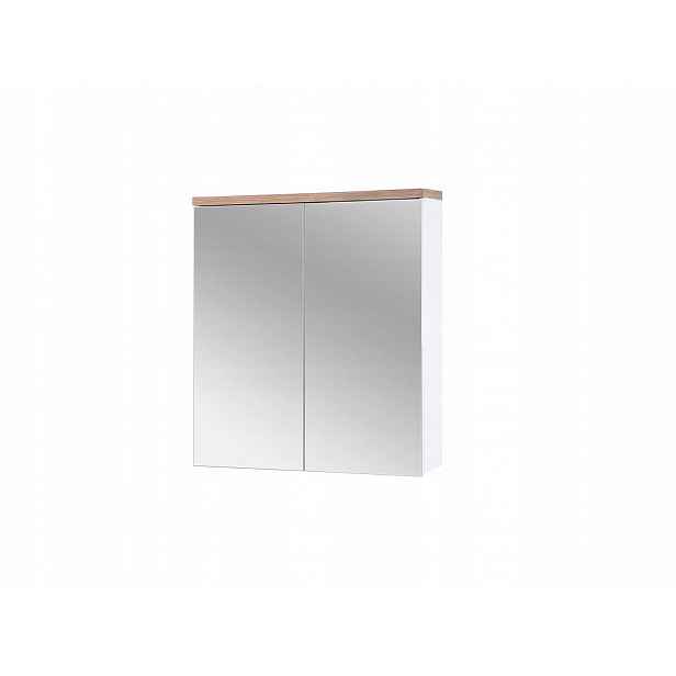 Szafka z lustrem 60 cm Bali White