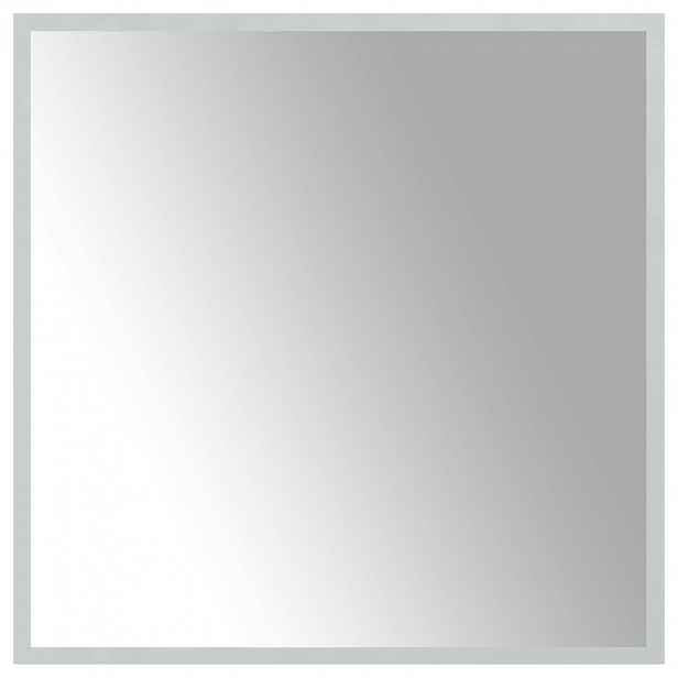 vidaXL LED koupelnové zrcadlo Transparentní 60 x 60 cm tvrzené sklo