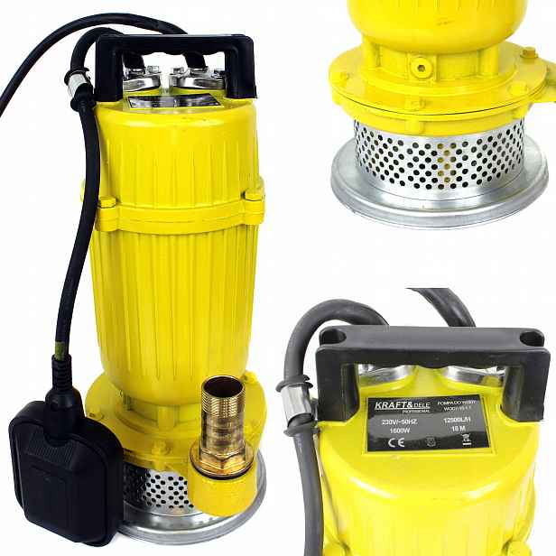 Čerpadlo Na Čistou Špinavou Vodu 1600 W, 1 palec