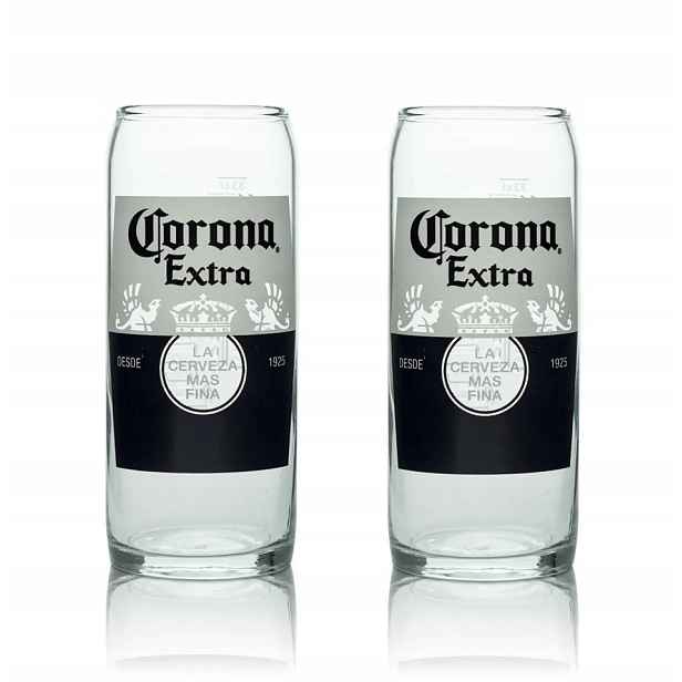 Corona Extra Pokal Sklenice Na Nápoje Beer Glass 330 ml 2 Kusy