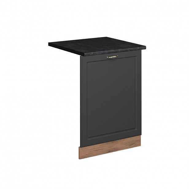 Vicco ČELNÍ PANEL MYČKY Fame-Line Antracitově zlatý 60 cm , PD Antracit