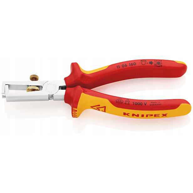Kleště Na Odizolování S Pružinou Univerzální Do Ø5 MM 10 MM² Knipex