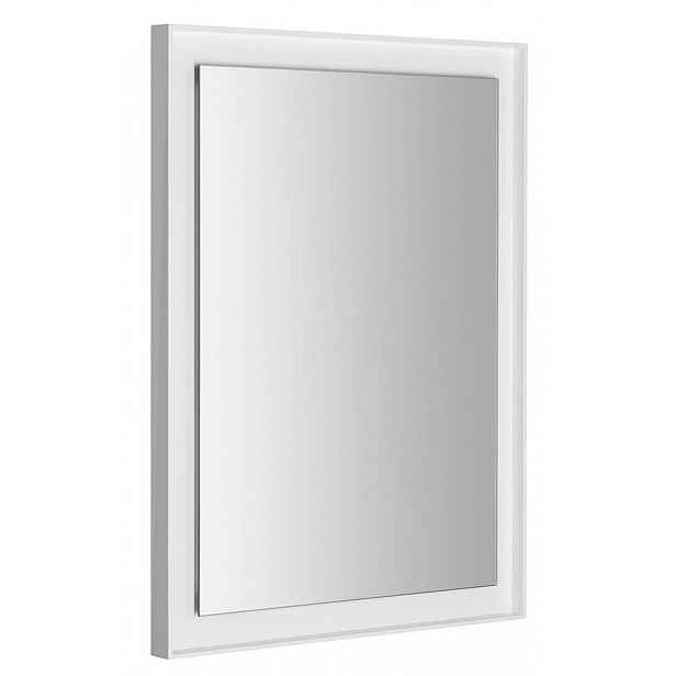 Sapho Flut - Zrcadlo Flut s LED osvětlením 60x80 cm, bílá FT060