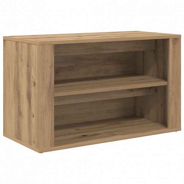 vidaXL Regál na boty 75 x 35 x 45 cm Kompozitní dřevo dub artisan