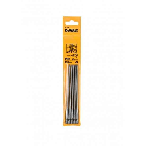 DeWALT - Sada bitů PR2, délka 153 mm, 5 ks DT7206