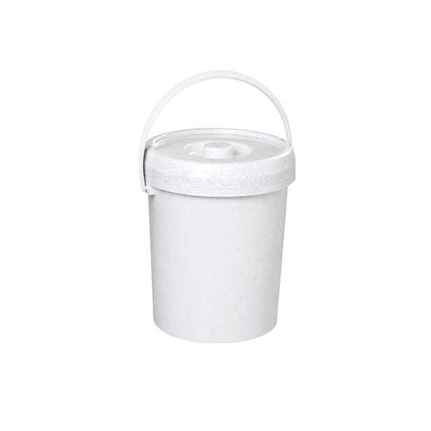 vědro 8,0l s víkem, potrav.atest (modré,granit)
