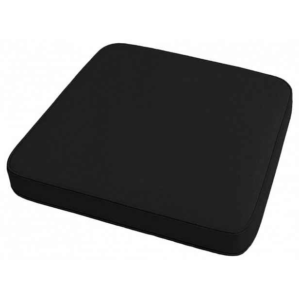 Venkovní podsedák na židli VIREON 44x45 cm, černý