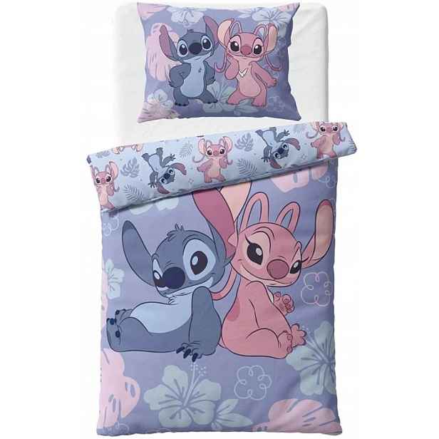 Bavlněné ložní povlečení Stitch a Angel
