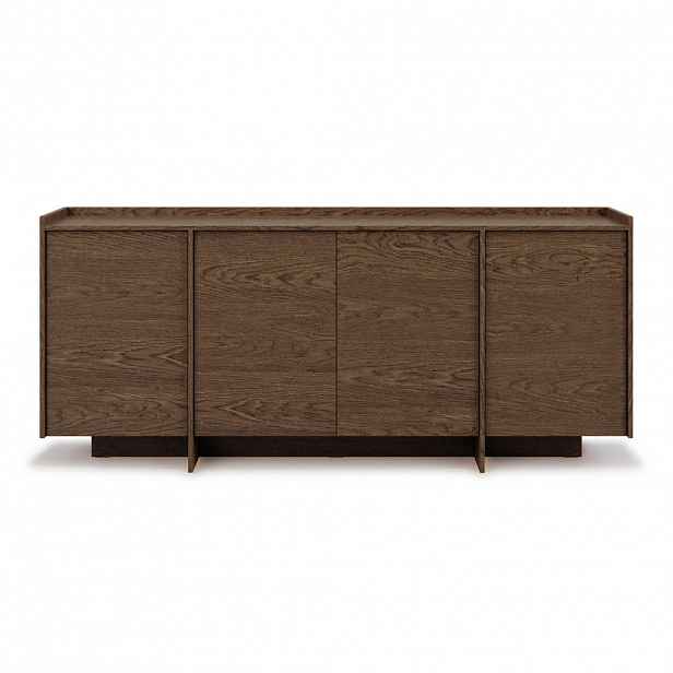 Beautysofa KOMODA Juni se 4 dvířky, 200 cm, dub Baltic Storm