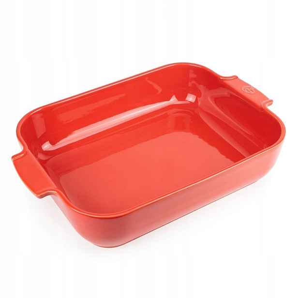 Zapékací Nádoba Appolia Ceramiczne Obdélníková 40 cm Červená Kuchyně