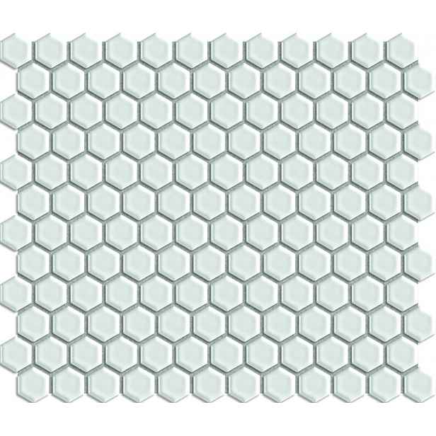 Keramická mozaika bílá 26x30 cm lesk MOS26WH