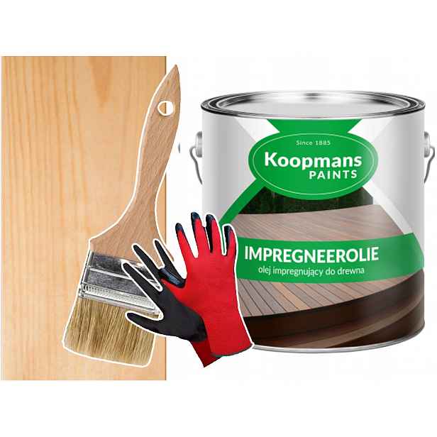 Koopmans Terasový olej Impregneerolie Bezbarvý 5L