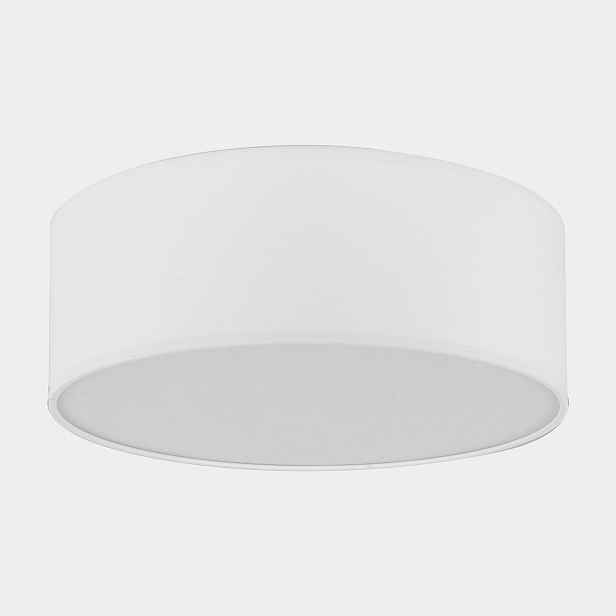 Stropní Svítidlo stropní Rondo Bílý Abažur 4xE27 45 cm Závěsná lampa Moderní dům