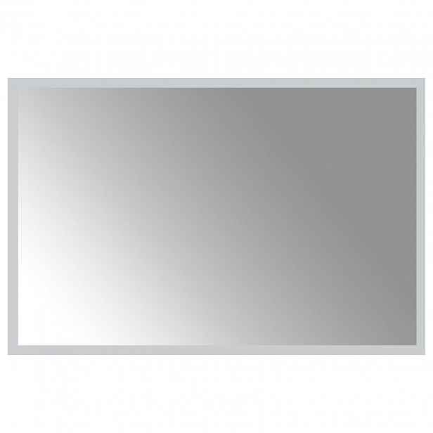 vidaXL LED koupelnové zrcadlo Transparentní 60 x 40 cm tvrzené sklo