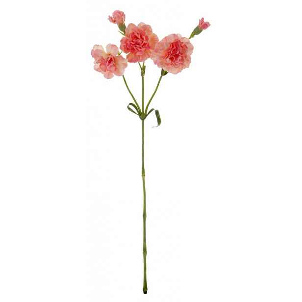 Umělá květina Karafiát 55 cm, růžová