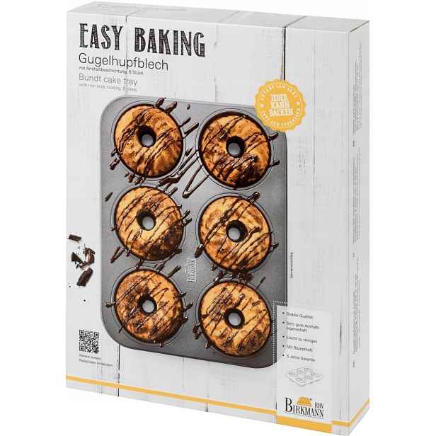 Forma na 6 Ks Mini muffinů na pečení Birkmann