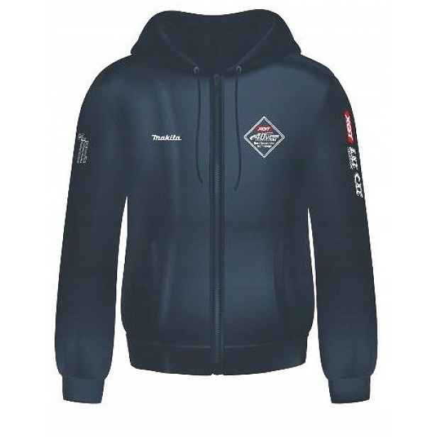 Mikina Na Zip S Kapucí S Logem Makita Xgt Velikost S