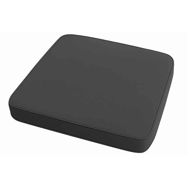 Venkovní podsedák na židli VIREON 44x45 cm, tmavě šedý