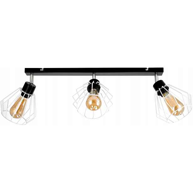 Lustr Led Závěsná Stropní lampa Diamant Bílá