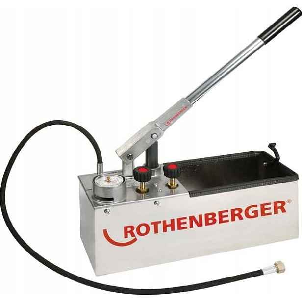 Ruční kontrolní čerpadlo RP50-S Inox 60 bar 60203 Rothenberger