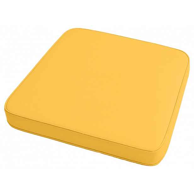 Venkovní podsedák na židli VIREON 44x45 cm, hořčicový