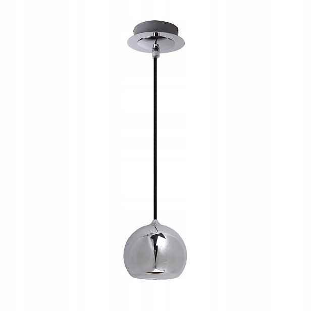 Závěsná lampa Italux James industriální černá
