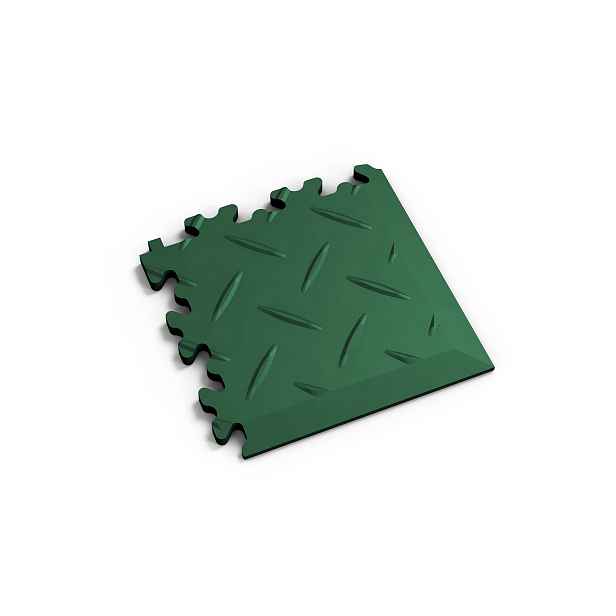 Dlaždice rohová Fortelock Machine industry diamant GREEN