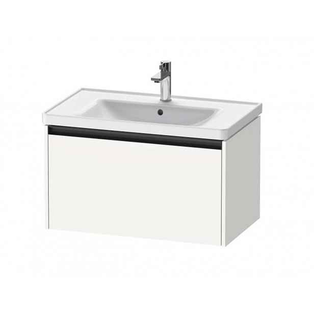 Duravit Ketho.2 - Umyvadlová skříňka 44x78x46 cm, 1 zásuvka, matná bílá K25083018180000
