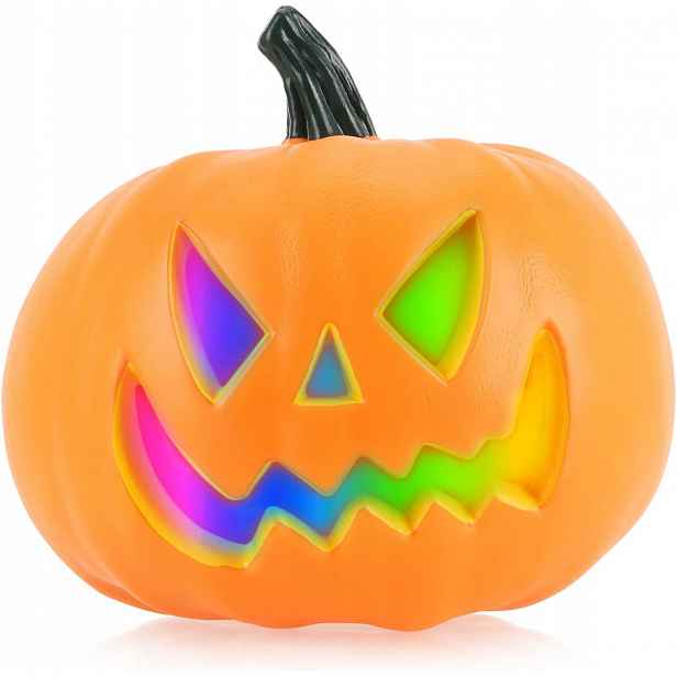 Dýně s Led osvětlením Halloween 6 režimů svícení