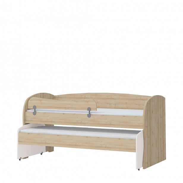 Postel KIKI - KRD1 - buk/bílá