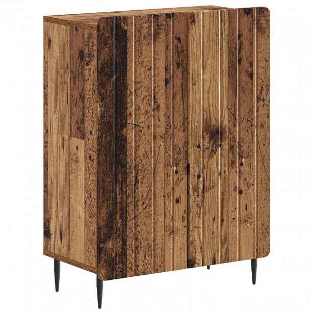 vidaXL Koupelnová úložná skříň ZWOLLE Staré dřevo 59,5 x 31 x 79,5 cm