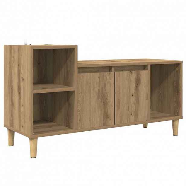 vidaXL Televizní skříň 100 x 35 x 55 cm Artisanový dub