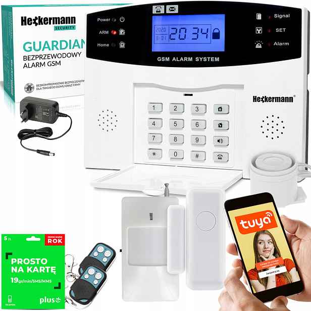 Gsm alarm Heckermann Guardian I Tuya Box Sim