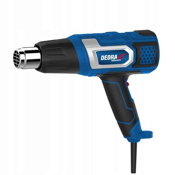 Horkovzdušná Pistole 2000W 4 Trysky 60-600°C 230V Dedra 7977