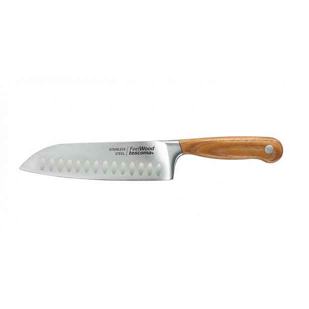 TESCOMA nůž Santoku FEELWOOD 17 cm