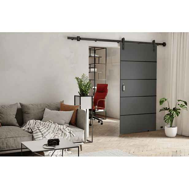 KIER Posuvné dveře LORNI PLUS | 70 cm Barva: Grafit