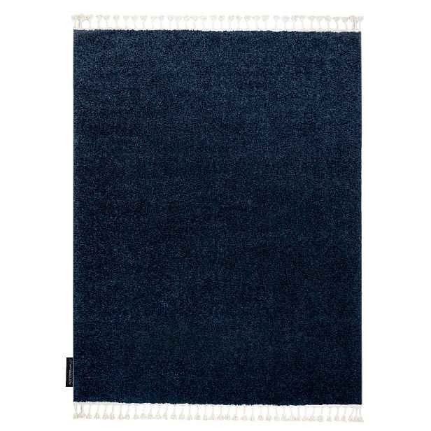 Kusový koberec Berber 9000 navy, 140x190, modrá, obývací pokoj, Dywany Łuszczów