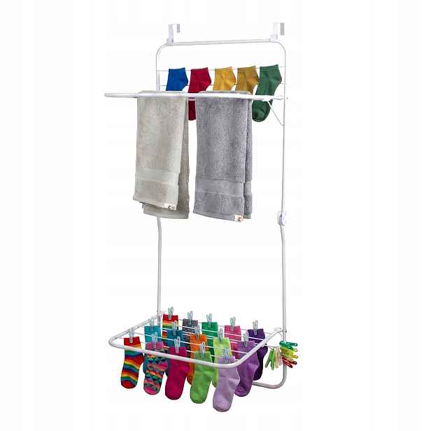 Nástěnný sušák Relaxdays 95-95 cm x 58-58 cm