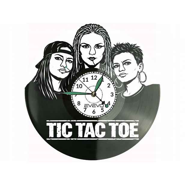 Tik Tac Toe Dárek pro milovníka originální Nástěnná Dekorace z desky