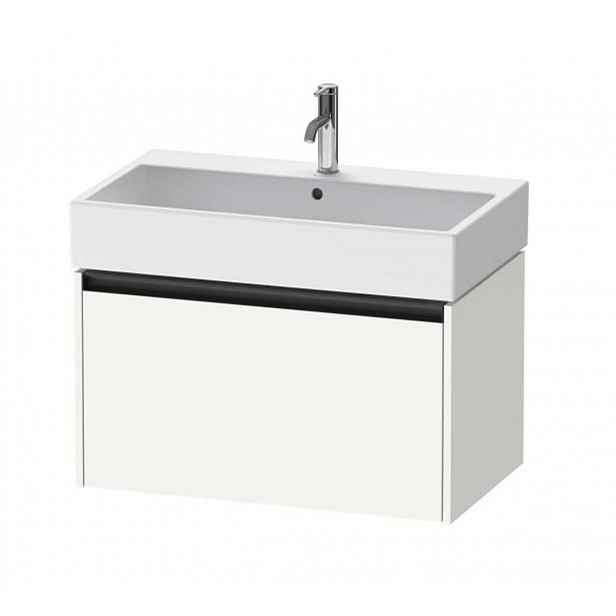 Duravit Ketho.2 - Umyvadlová skříňka 44x78x46 cm, 1 zásuvka, matná bílá K25077018180000