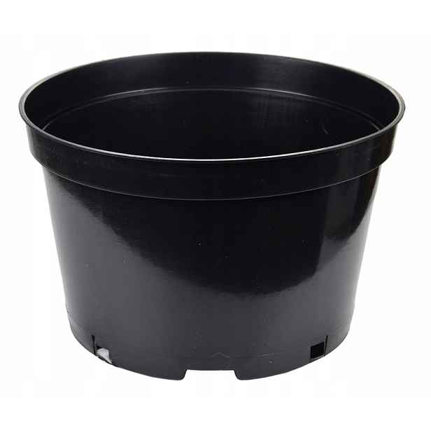 Květináč školkařský kulatý 34 × 22,5 cm 15 L – nízký – 100 ks