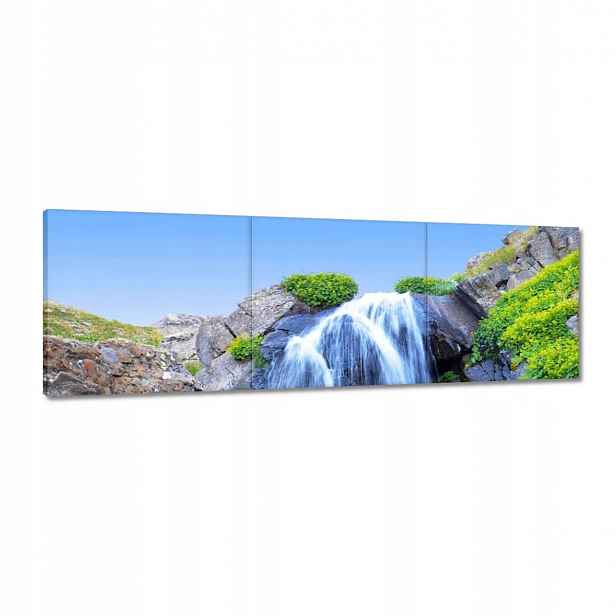 Obrazy 120x40 Vodopád Krajina