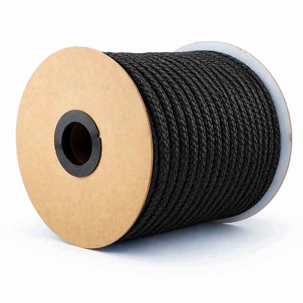 Polypropylenové lano Pp 16 mm × 30 m černé